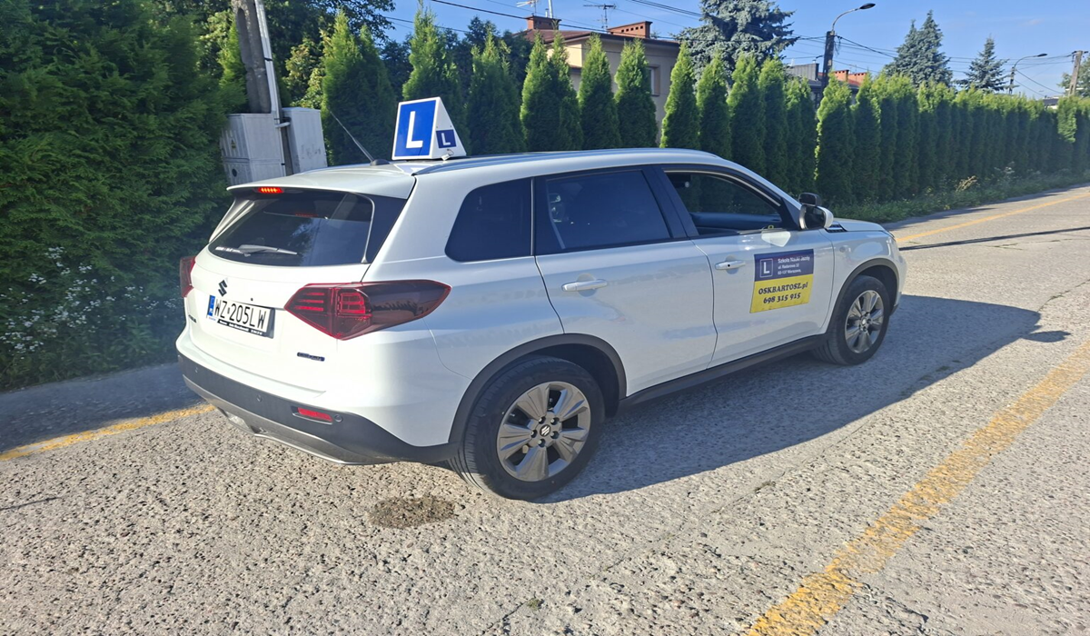 Wynajem pojazdu na egzamin w WORD Warszawa